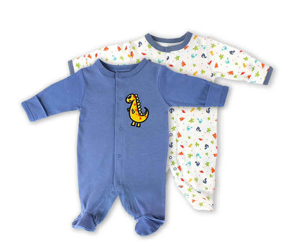 Baby Dinos 2pc Sleep N' Play Set